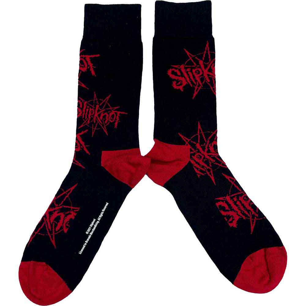 Slipknot Logo & Nonagram [Socks]