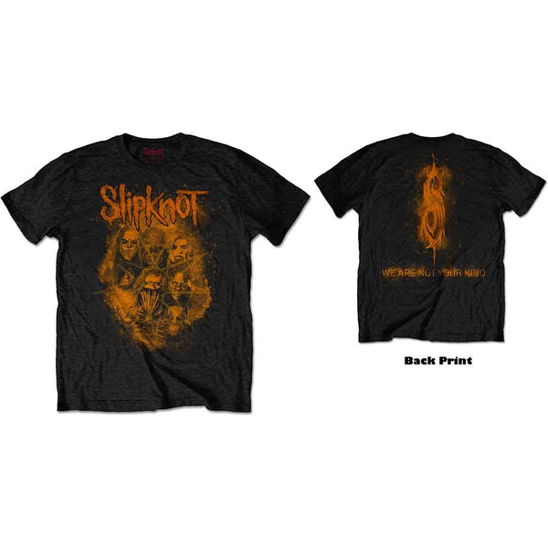 Slipknot 赤 Tシャツ W.A.N.Y.K. SLIPKNOT UNISEX TEE: WANYK LOGO