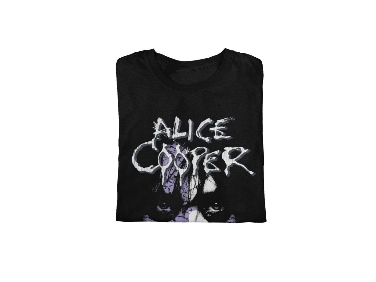 MERCHMOMENT Alice Cooper - Early 2000s Vintage Jumbo Print T-Shirt [Apparel]