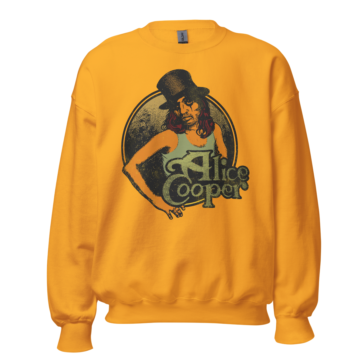 MERCHMOMENT Alice Cooper Showtime 1976 Vintage Sweatshirt [Apparel]