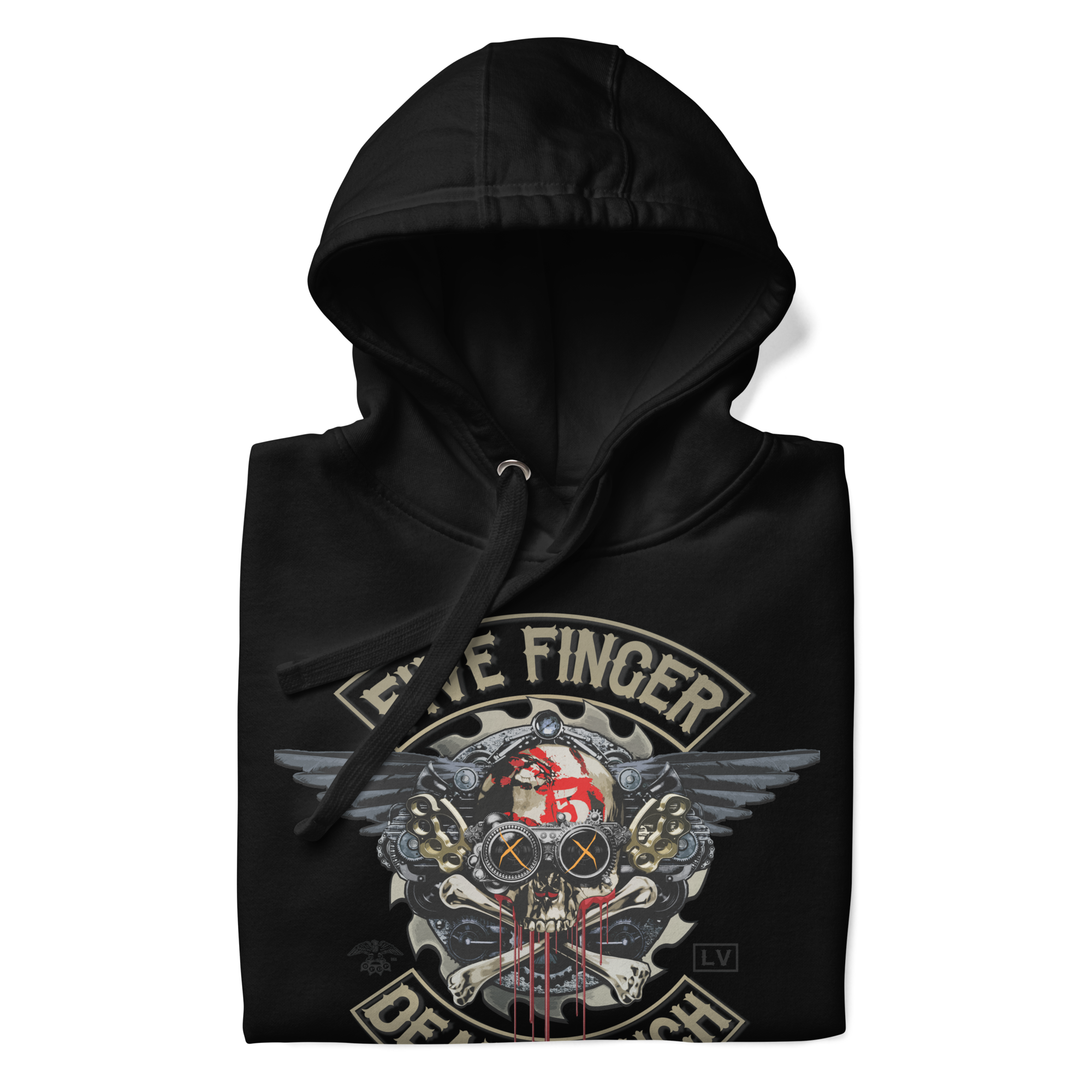 MERCHMOMENT Five Finger Death Punch Crossbones Classic Hoodie [Apparel]