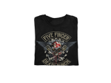 MERCHMOMENT Five Finger Death Punch - Crossbones Jumbo Print T-Shirt [Apparel]
