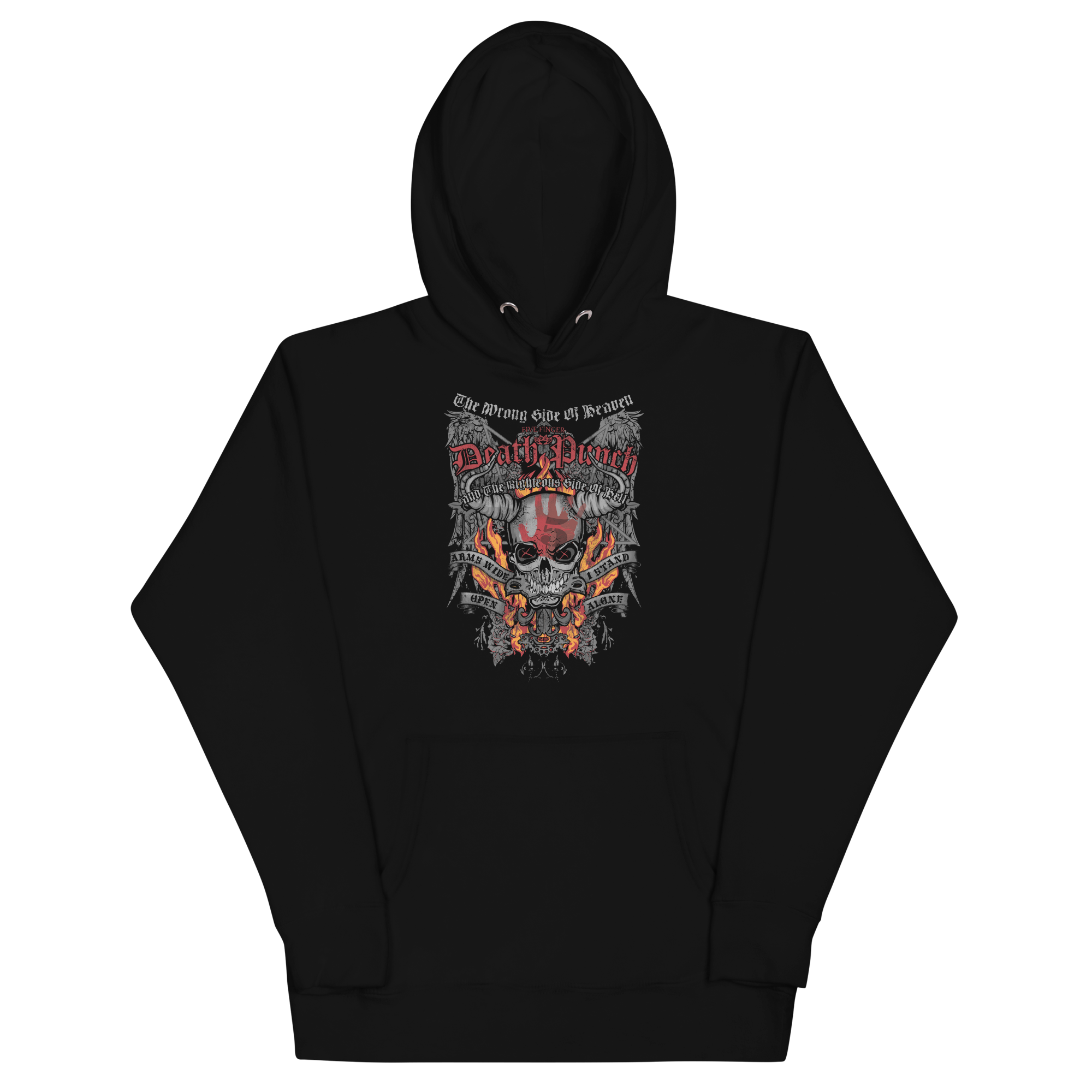 MERCHMOMENT Five Finger Death Punch Wrong or Righteous Classic Hoodie [Apparel]