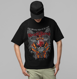 MERCHMOMENT Five Finger Death Punch - Wrong or Righteous Jumbo Print T-Shirt [Apparel]