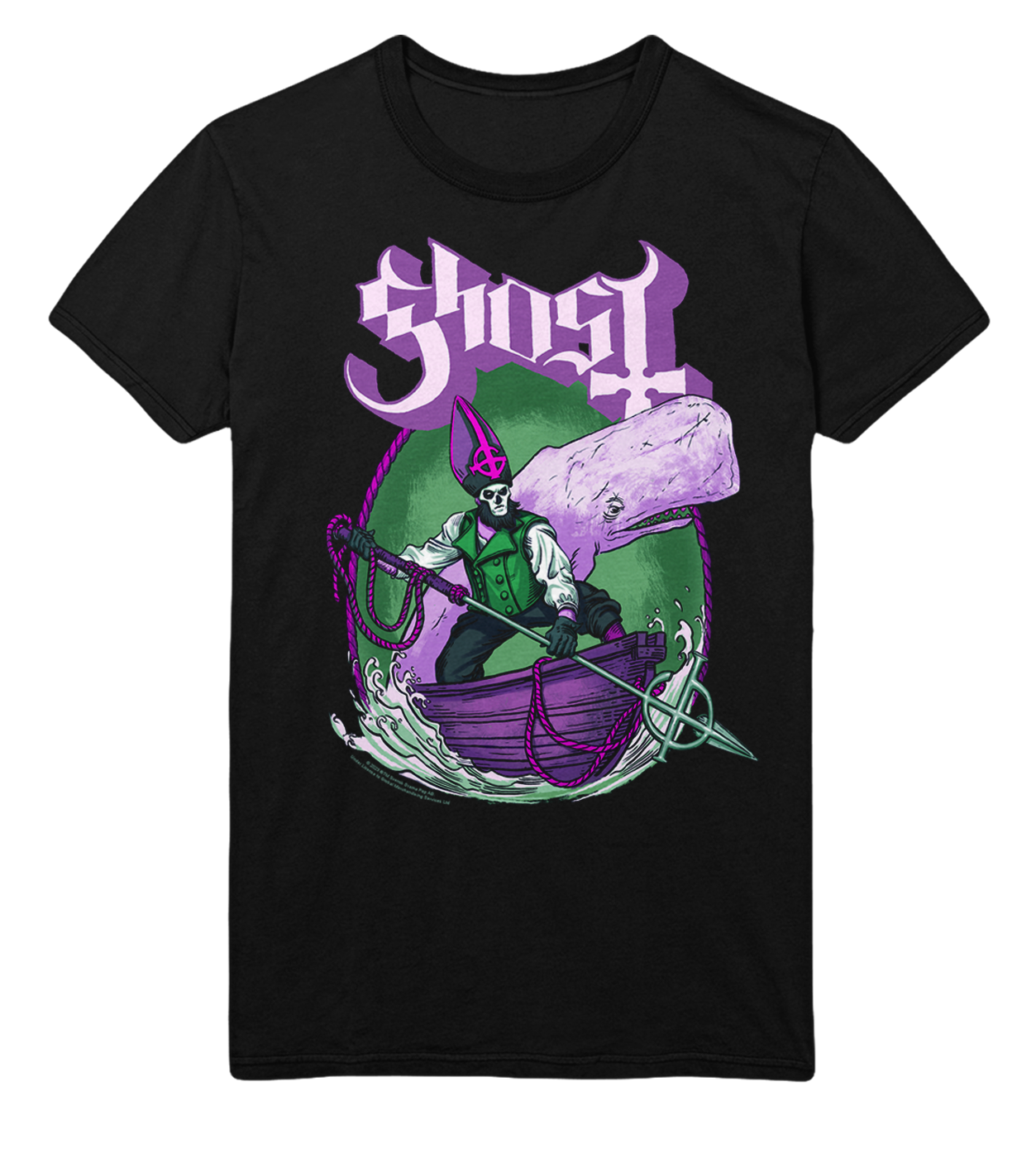 MERCHMOMENT Ghost High Seas Jumbo Print T-Shirt [Apparel]