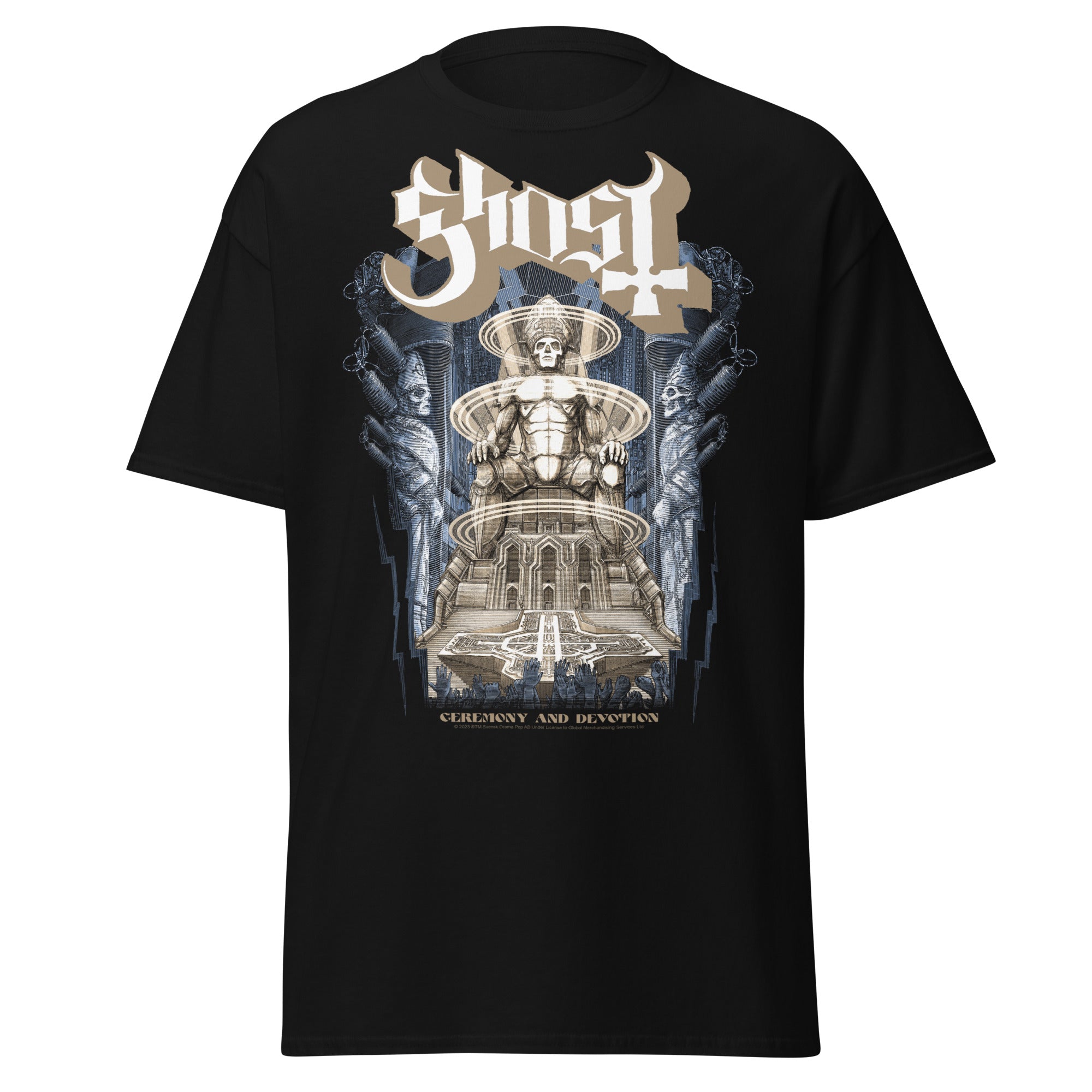 MERCHMOMENT Ghost - Monument Jumbo Print T-Shirt [Apparel]