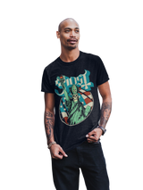 MERCHMOMENT Ghost - Statue of Liberty Jumbo Print T-Shirt [Apparel]