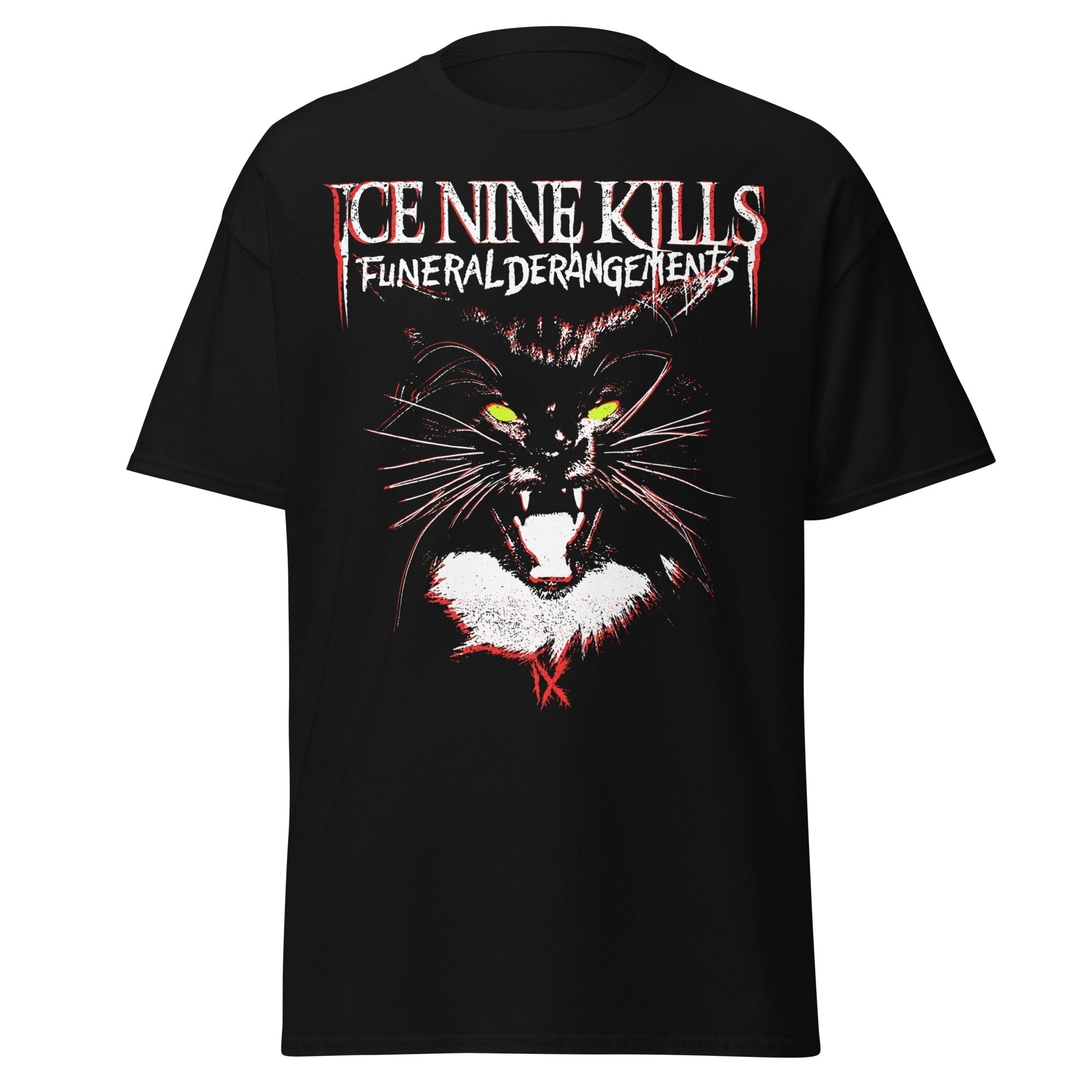 MERCHMOMENT Ice Nine Kills Funeral Derangements Jumbo Print T-Shirt [Apparel]