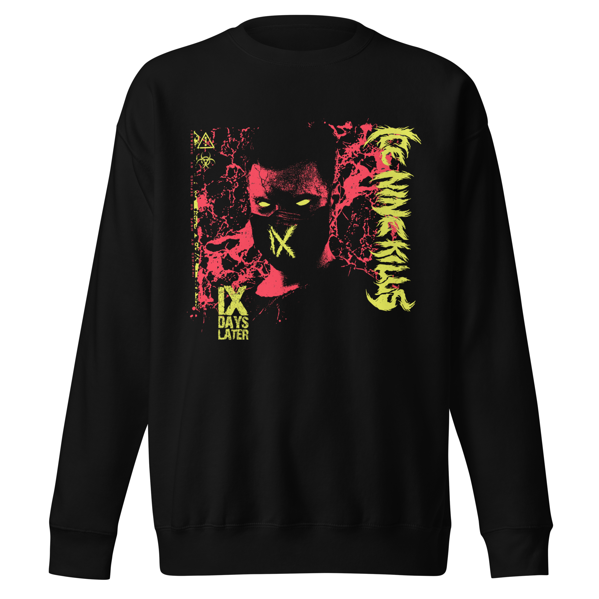 MERCHMOMENT Ice Nine Kills IX Days Later Jumbo Print Sweatshirt [Apparel]