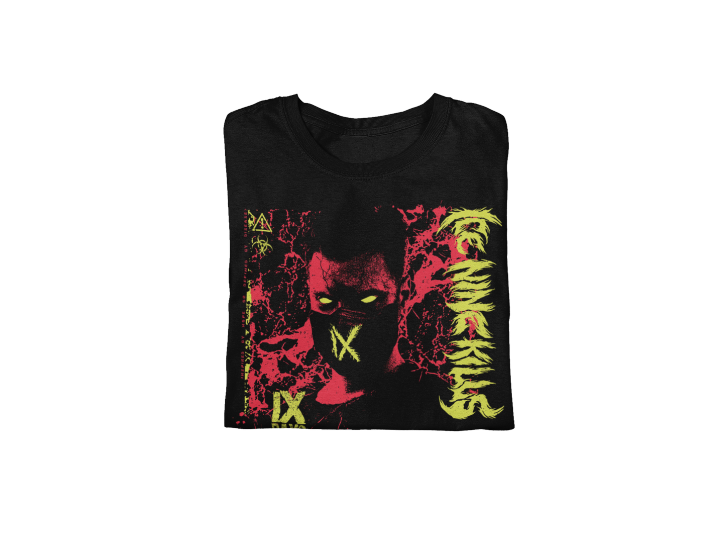 MERCHMOMENT Ice Nine Kills IX Days Later Jumbo Print T-shirt [Apparel]