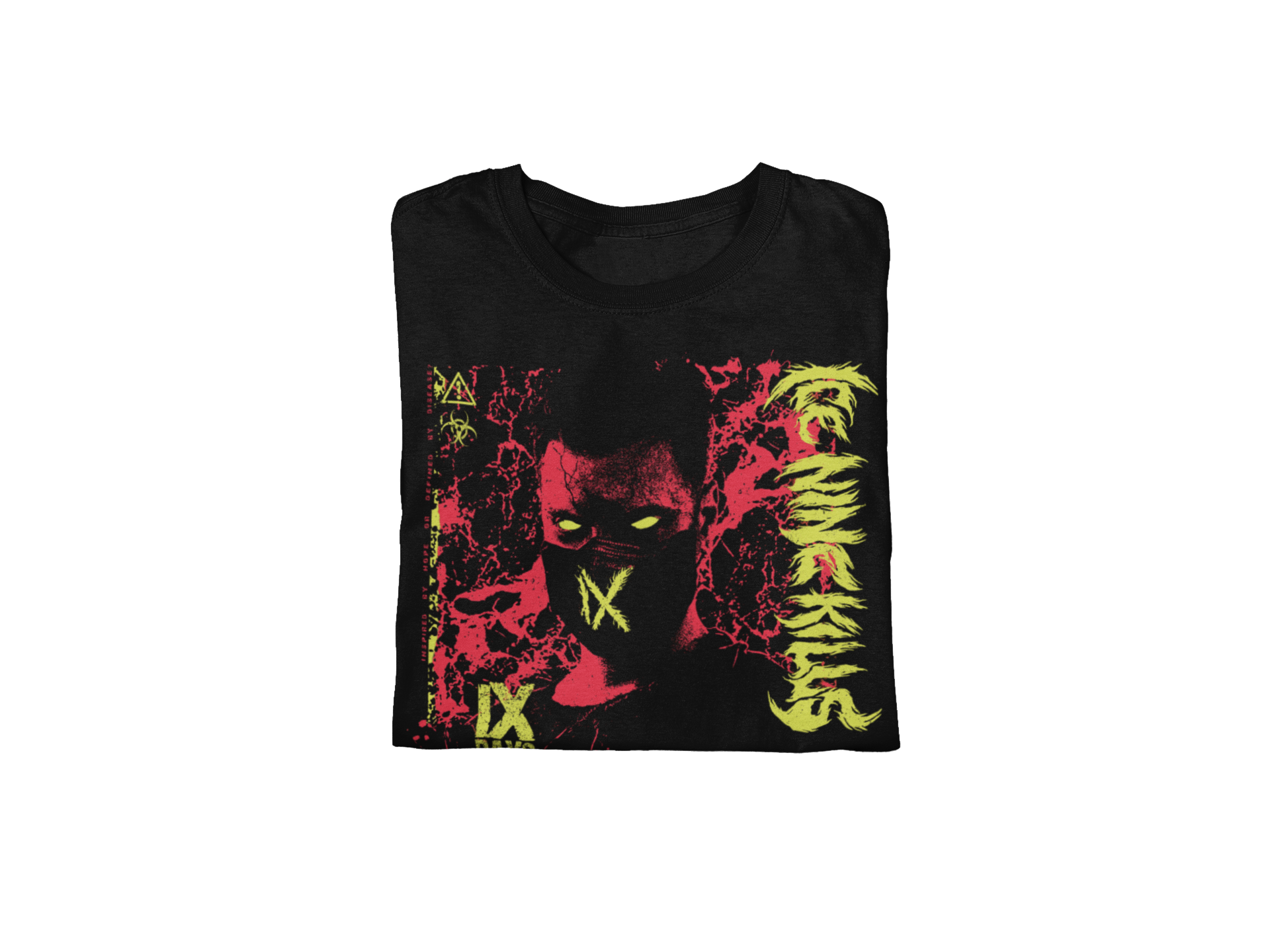 MERCHMOMENT Ice Nine Kills IX Days Later Jumbo Print T-shirt [Apparel]
