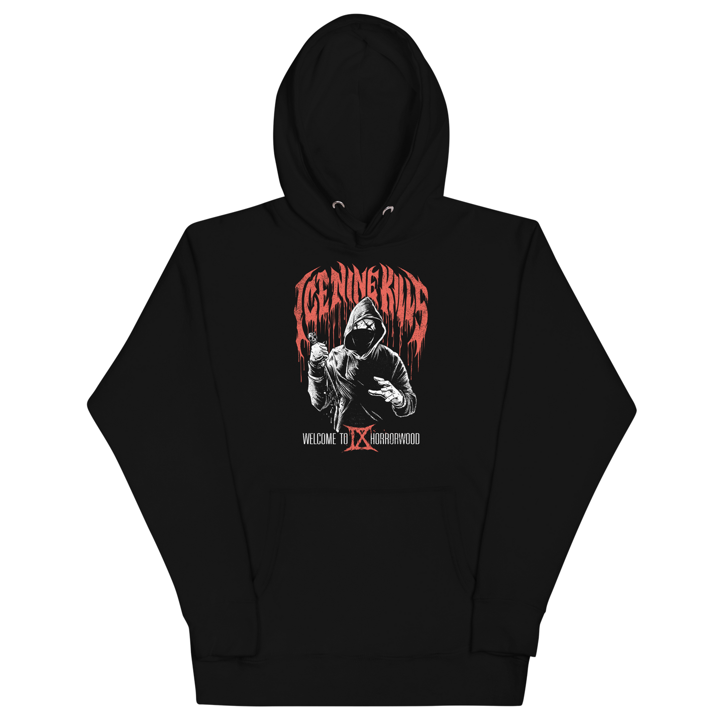MERCHMOMENT Ice Nine Kills IX Horrorwood Classic Hoodie [Apparel]
