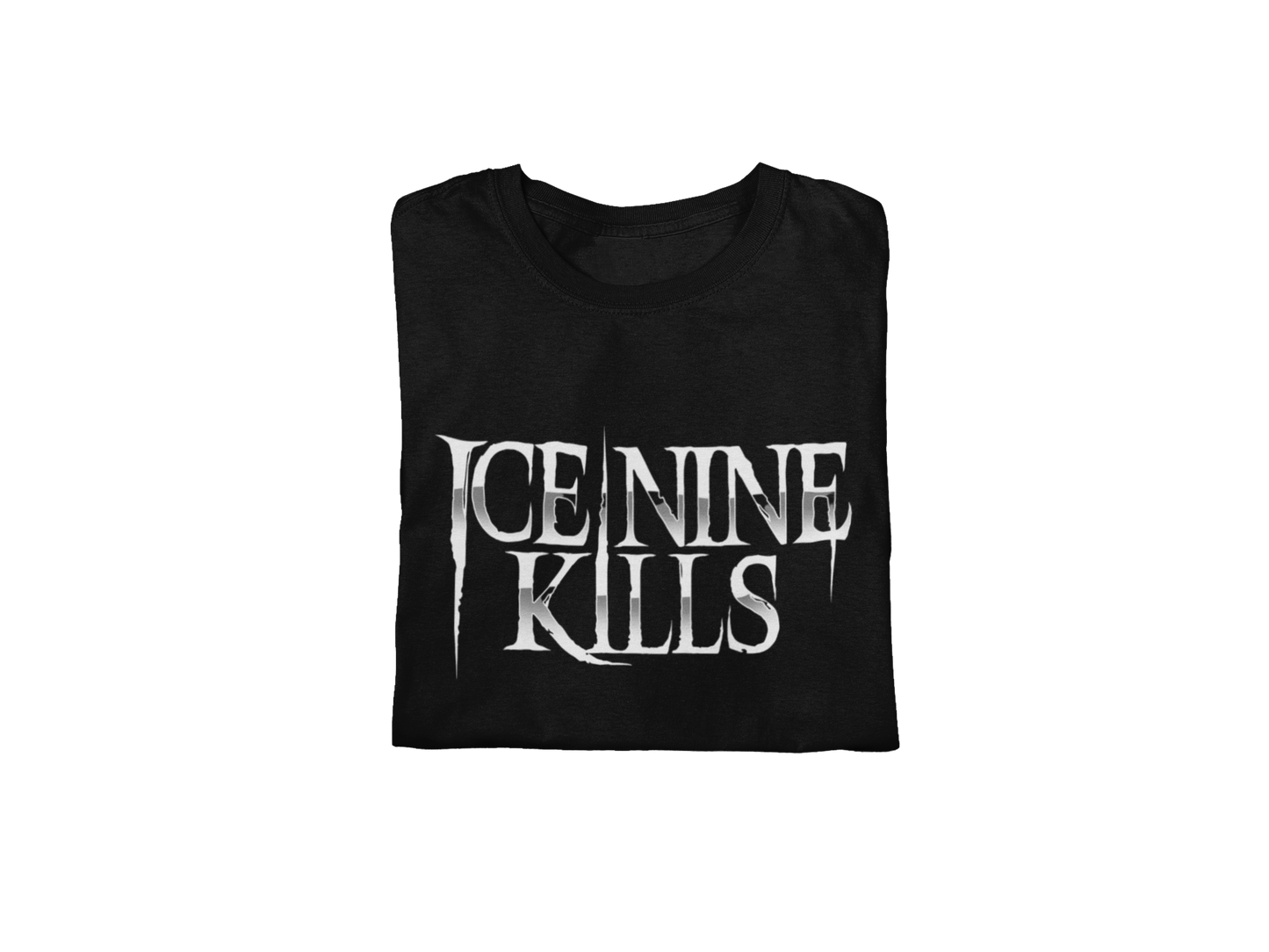 MERCHMOMENT Ice Nine Kills Knife Logo Jumbo Print T-shirt [Apparel]