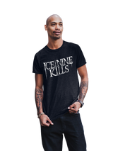 MERCHMOMENT Ice Nine Kills Knife Logo Jumbo Print T-shirt [Apparel]