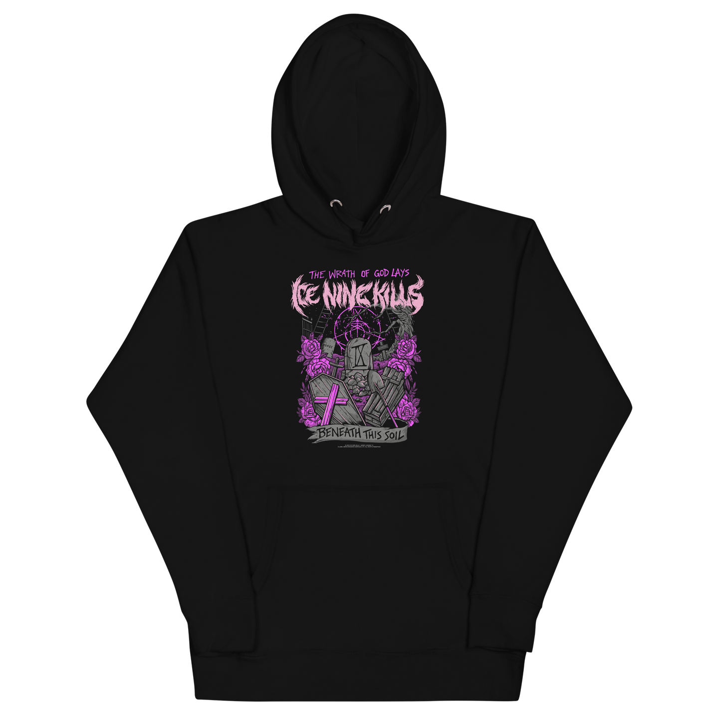 MERCHMOMENT Ice Nine Kills Purple Wrath Classic Hoodie [Apparel]
