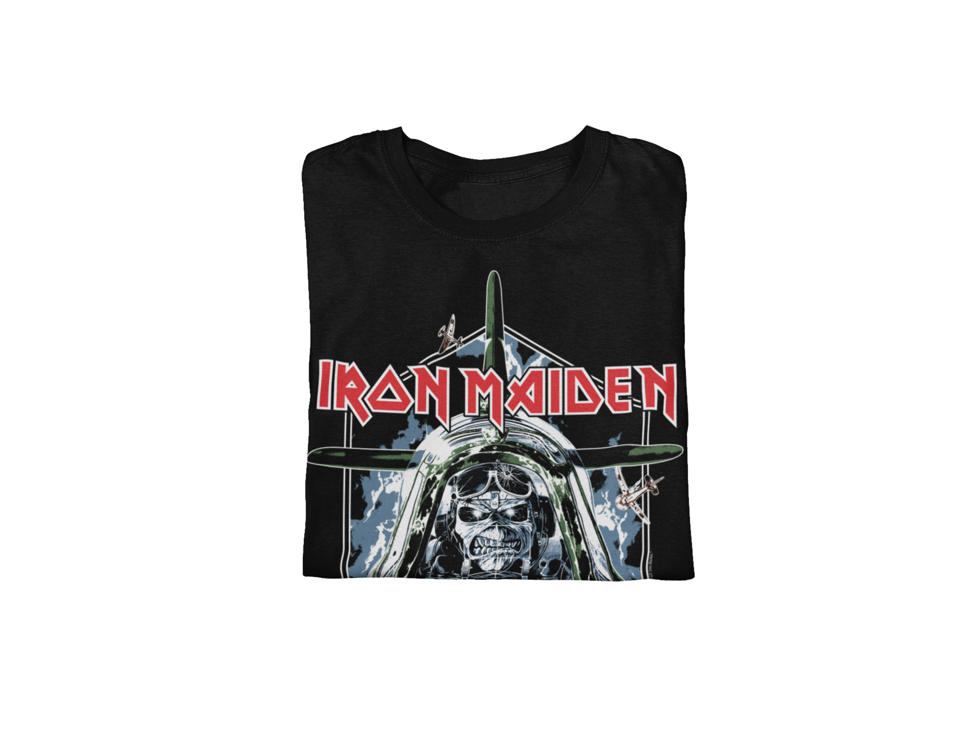 MERCHMOMENT Iron Maiden - Aces High Jumbo Print T-Shirt [Apparel]