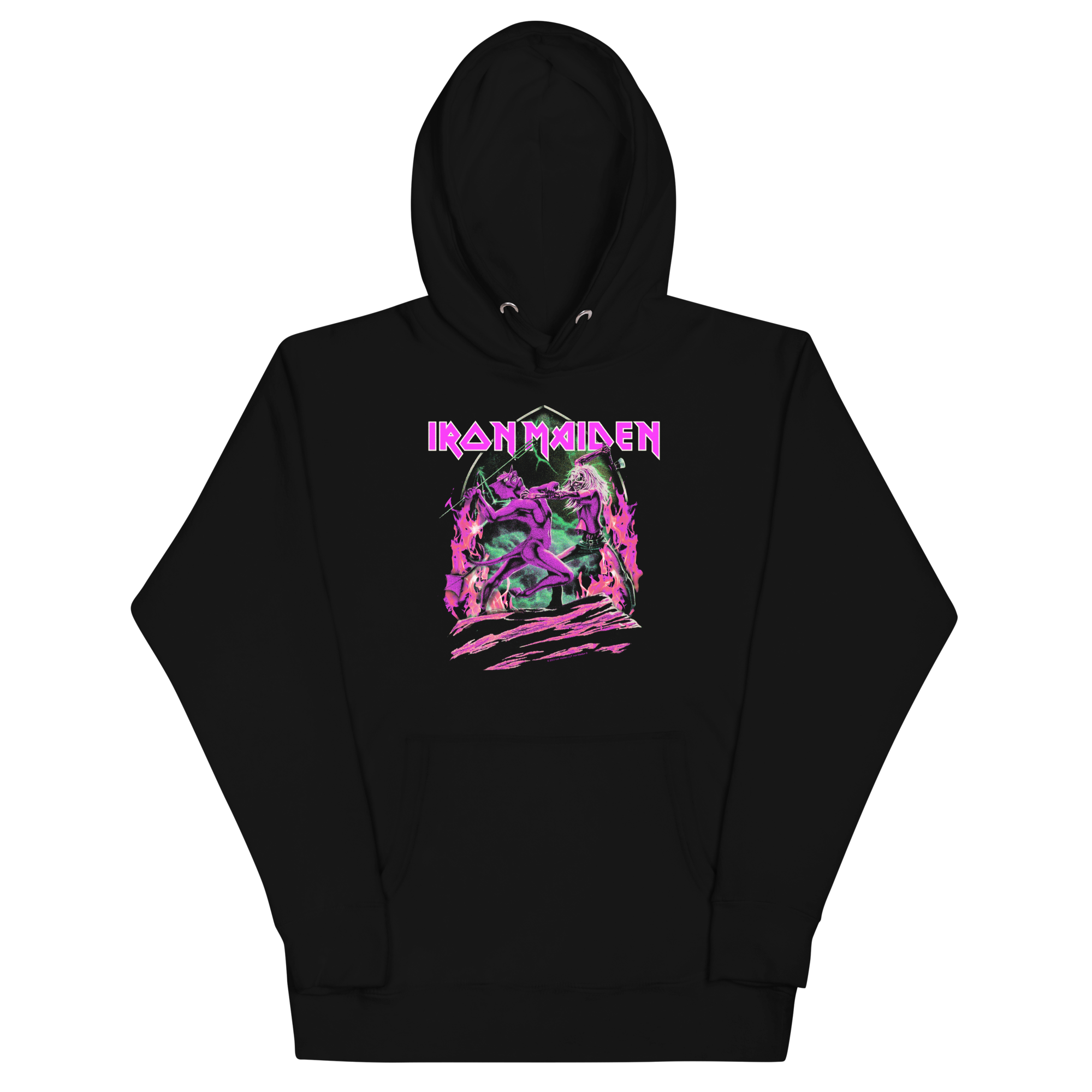 MERCHMOMENT Iron Maiden Devil's Fight Classic Hoodie [Apparel]