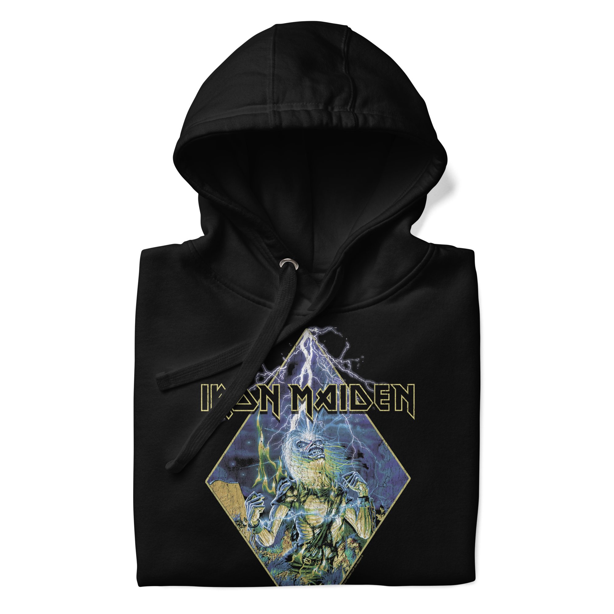 MERCHMOMENT Iron Maiden - Lightning Classic Hoodie [Apparel]