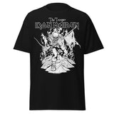 MERCHMOMENT Iron Maiden - Trooper Black and White Jumbo Print T-Shirt [Apparel]