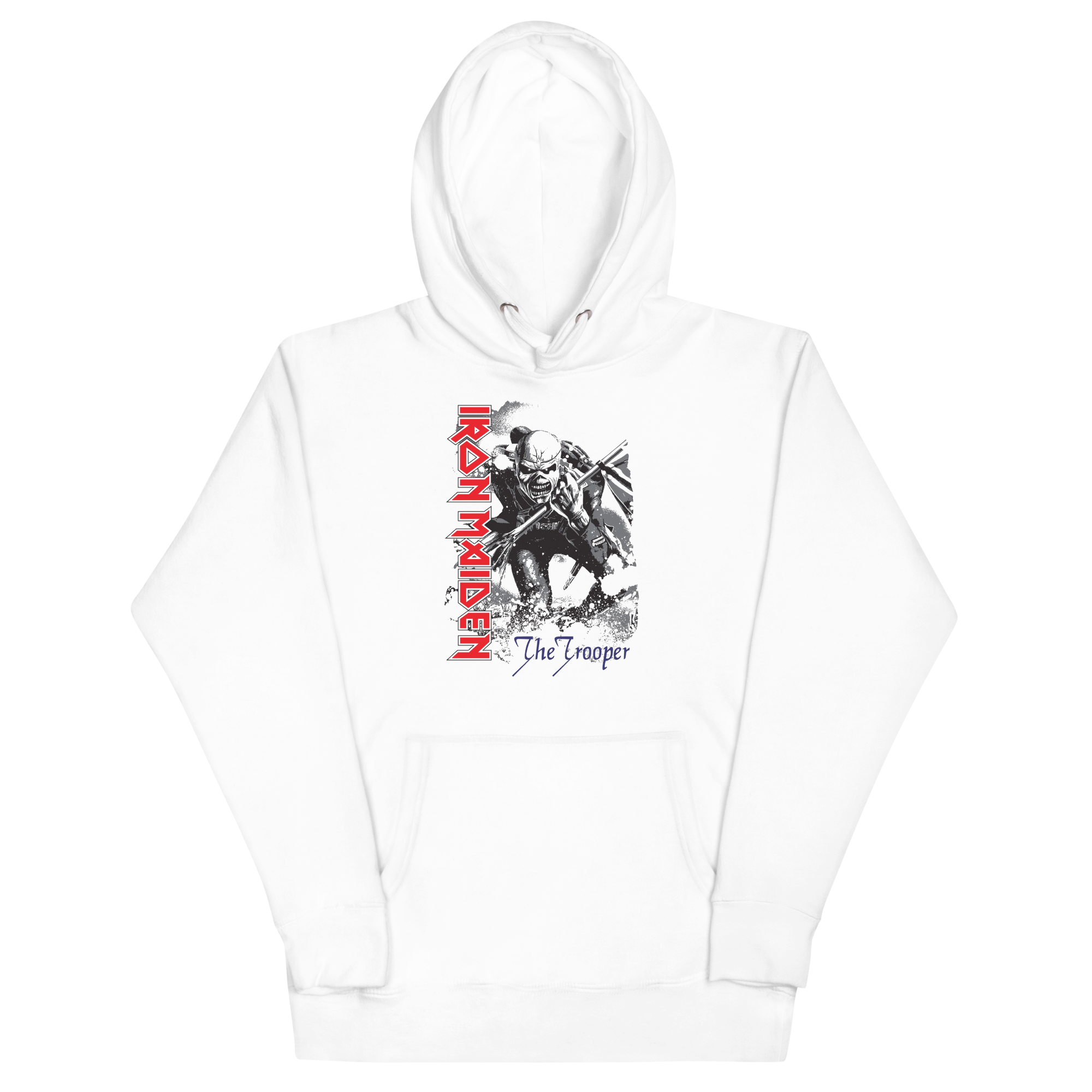 MERCHMOMENT Iron Maiden Trooper Classic Hoodie [Apparel]