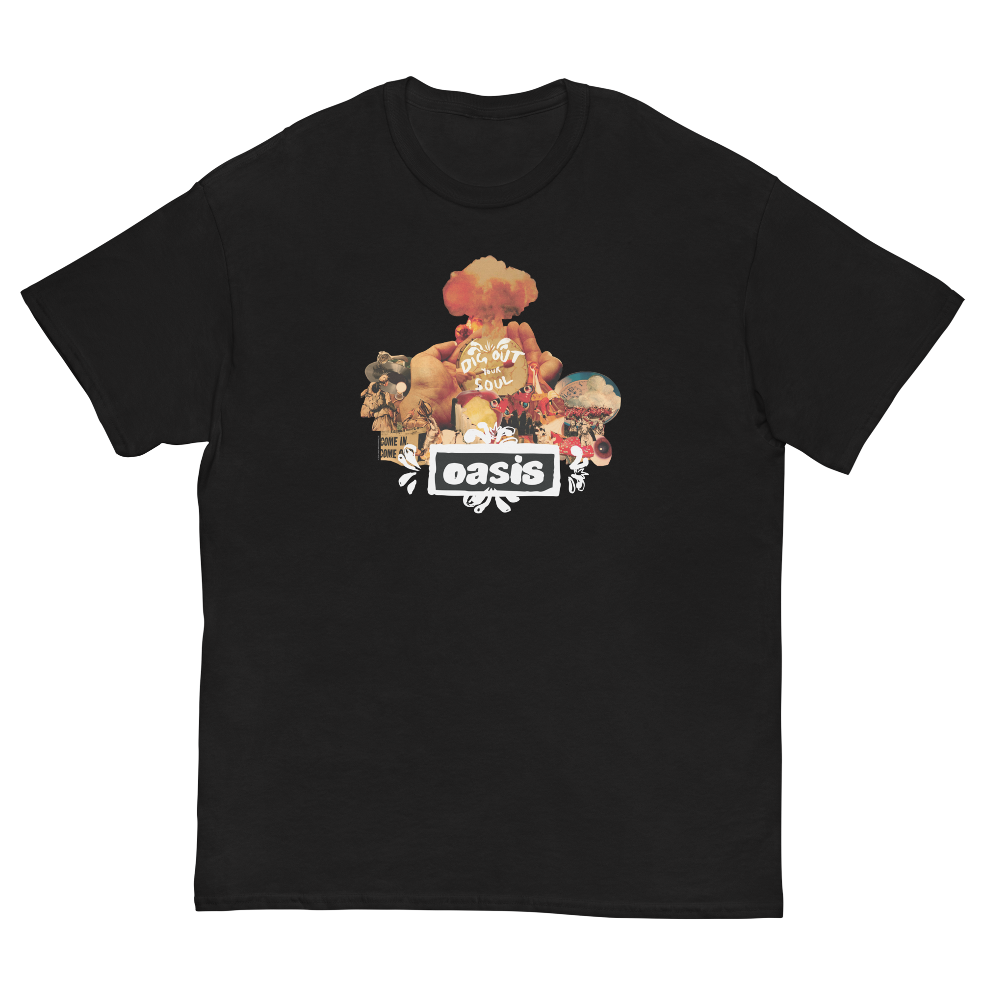 MERCHMOMENT Oasis Collage Jumbo Print T-Shirt [Apparel]
