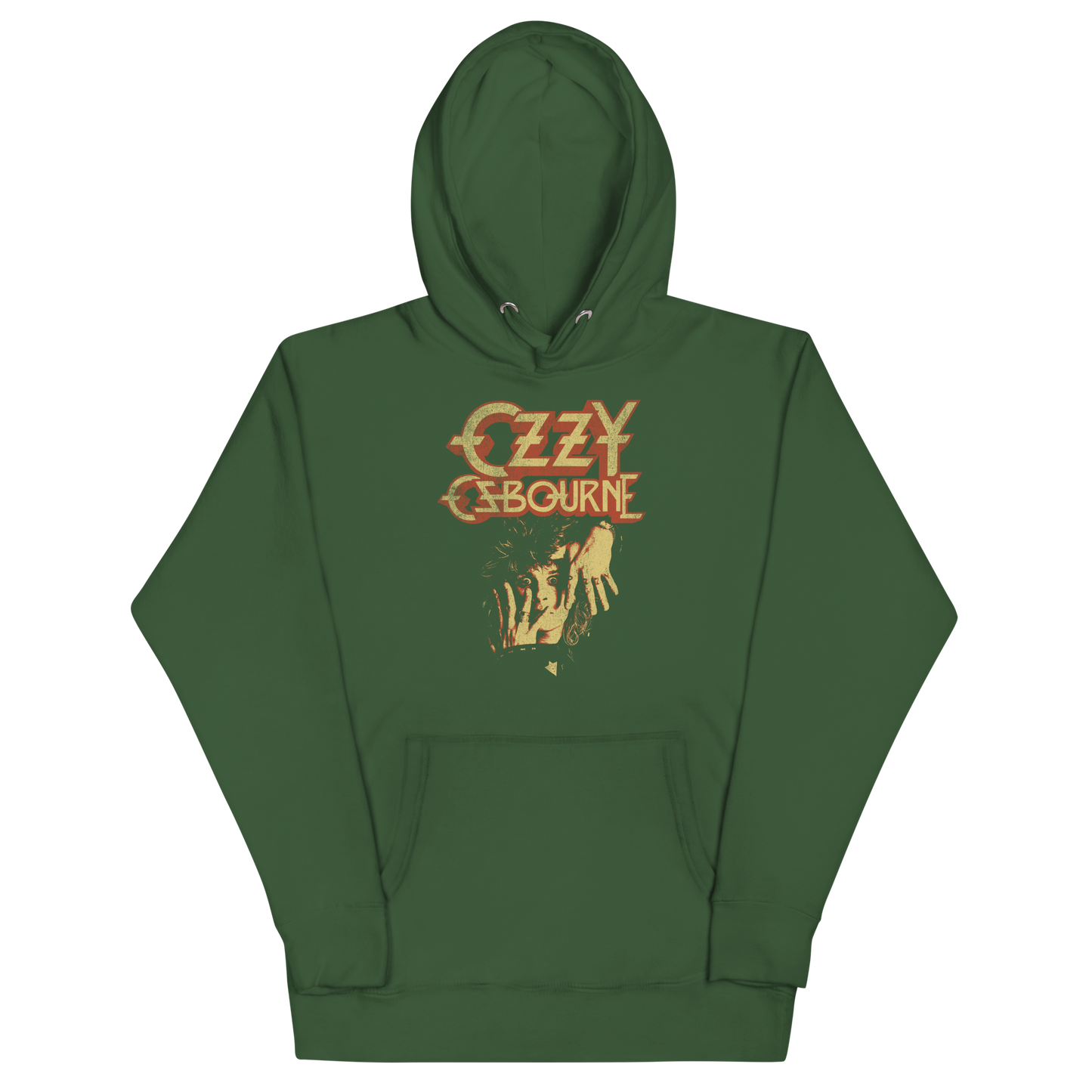 MERCHMOMENT Ozzy Osbourne - Late 80s Vintage Ozzy Classic Hoodie [Apparel]