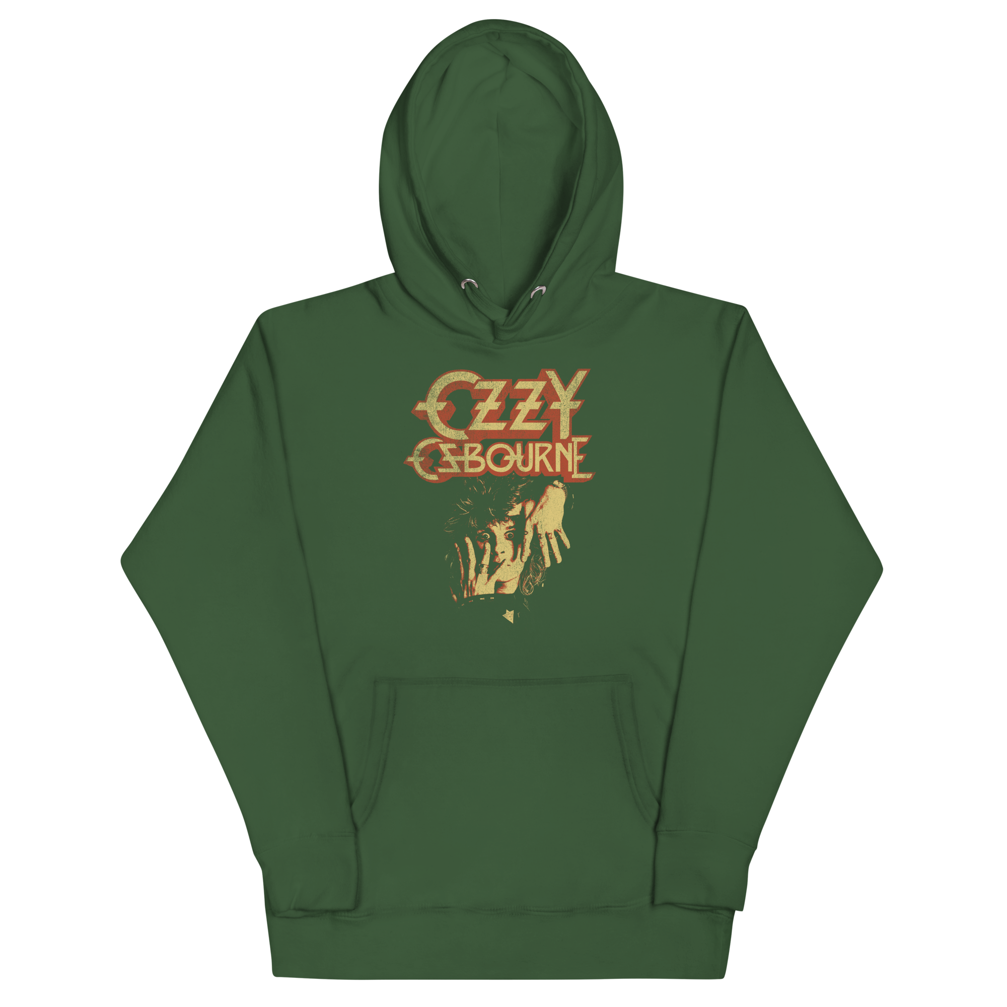 MERCHMOMENT Ozzy Osbourne - Late 80s Vintage Ozzy Classic Hoodie [Apparel]