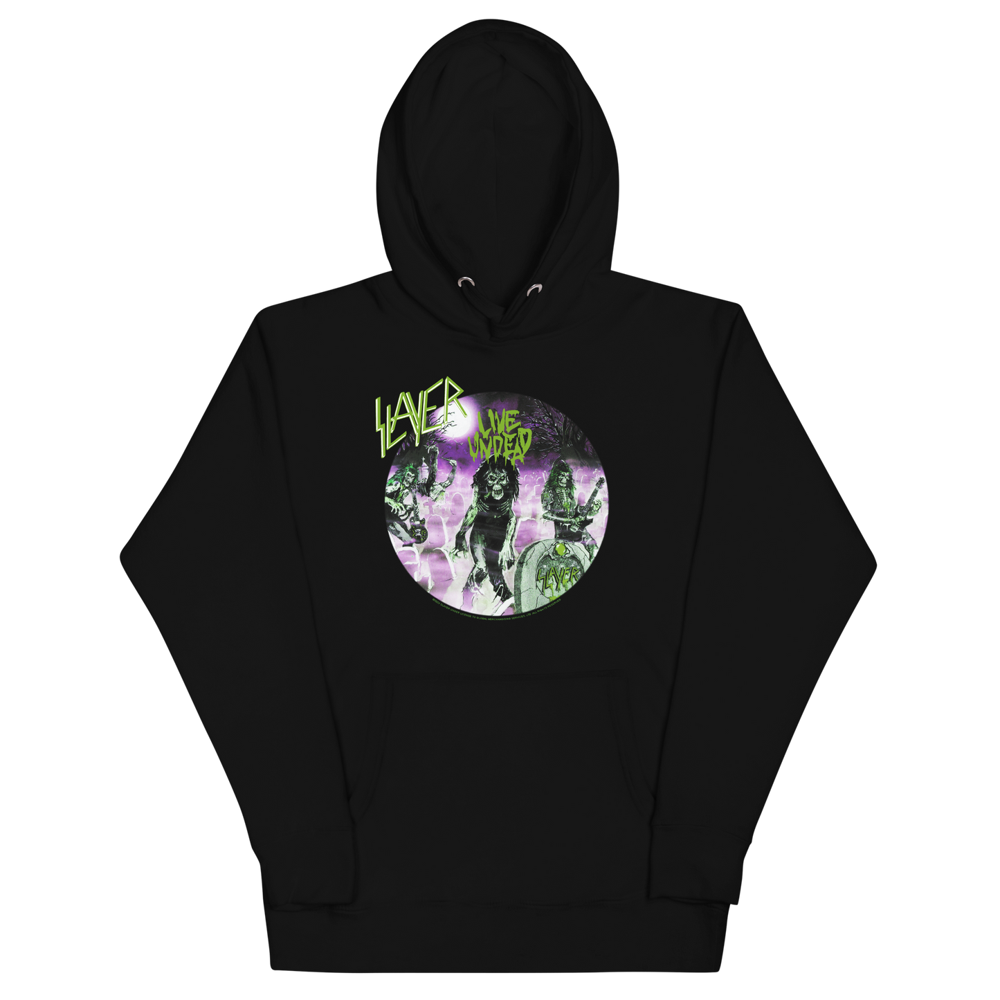 MERCHMOMENT Slayer Green Undead Classic Hoodie [Apparel]