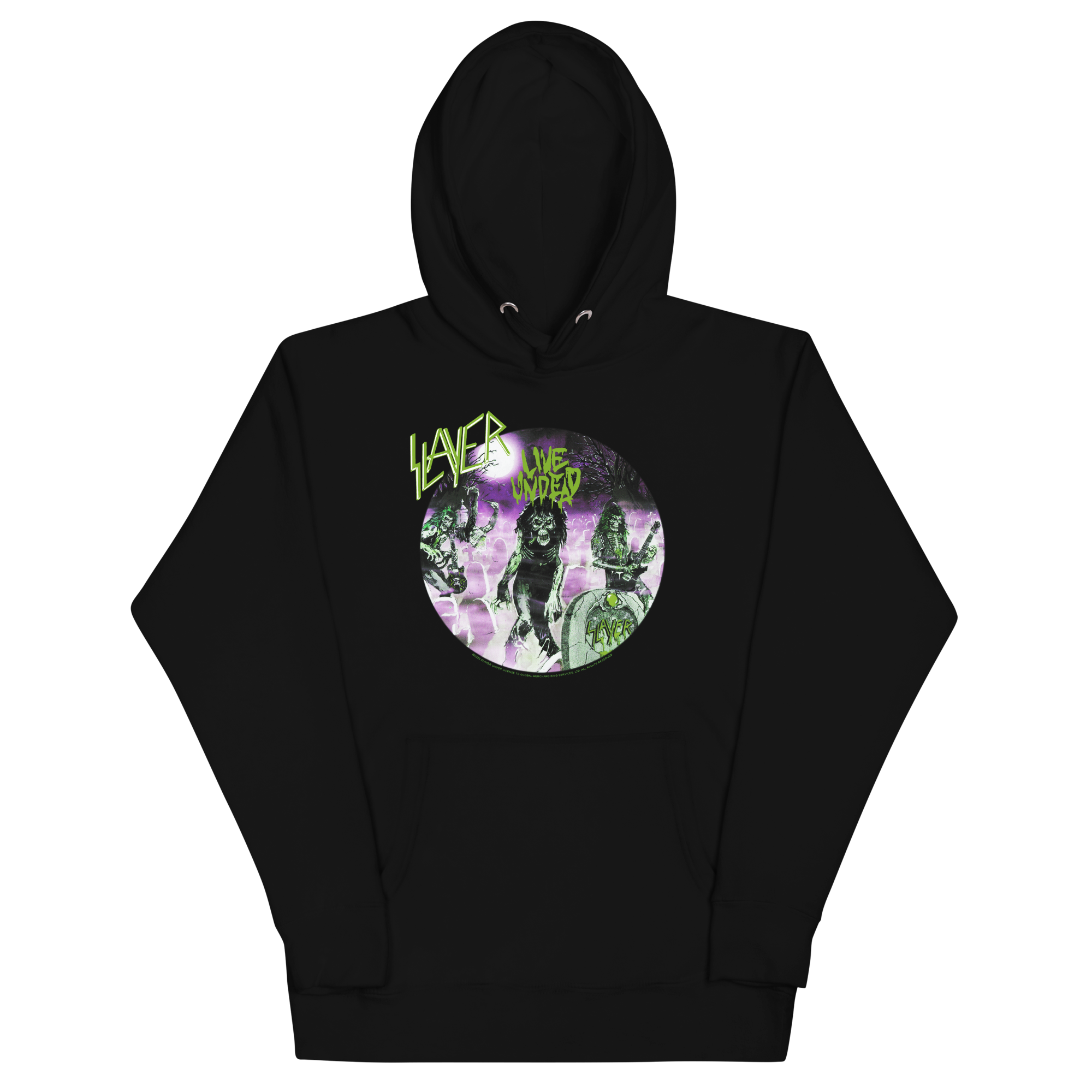 MERCHMOMENT Slayer Green Undead Classic Hoodie [Apparel]