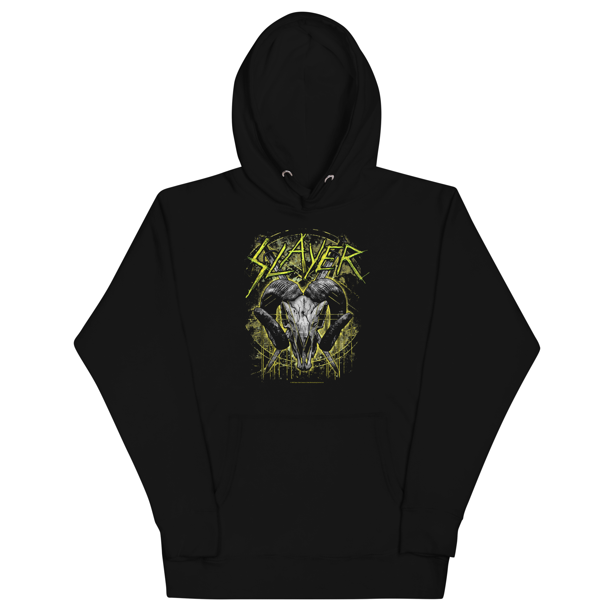 MERCHMOMENT Slayer Ram Horns Classic Hoodie [Apparel]