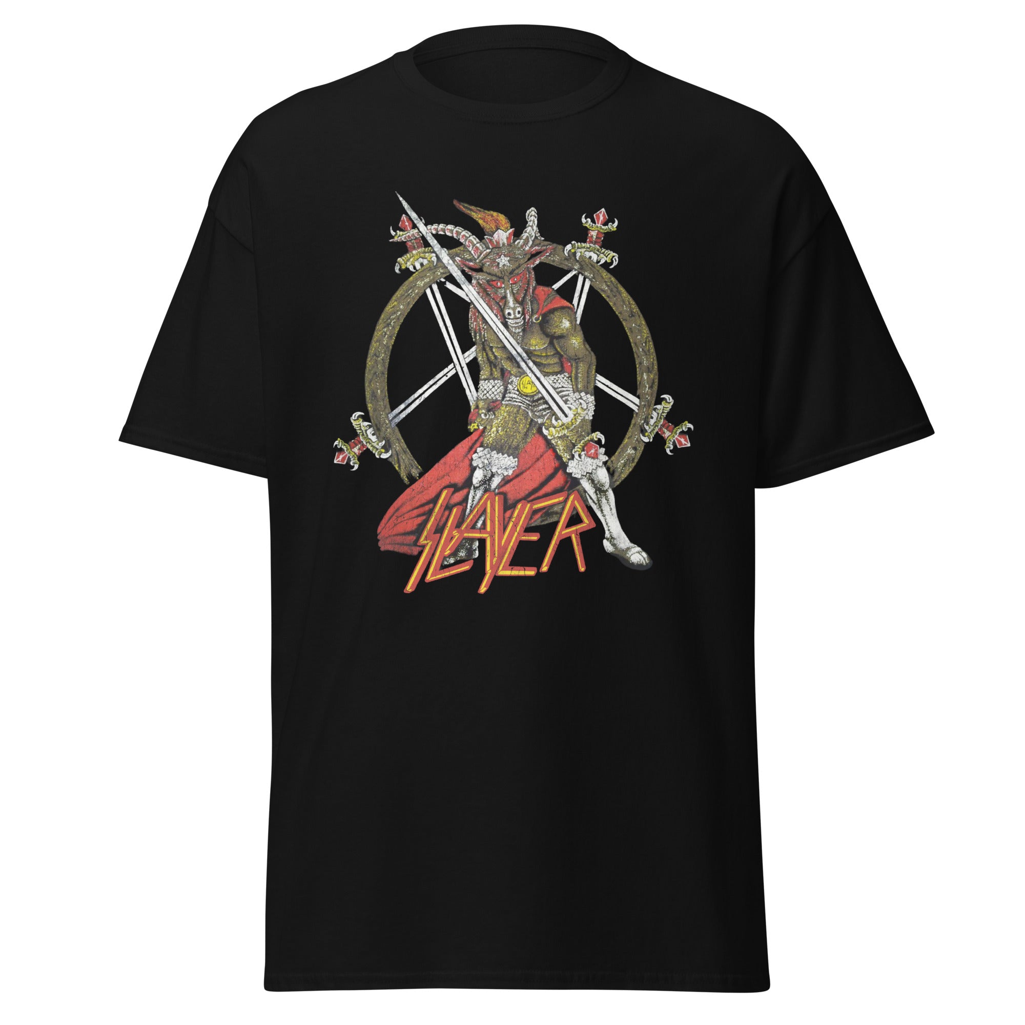 MERCHMOMENT Slayer - Show No Mercy Jumbo Print T-Shirt [Apparel]
