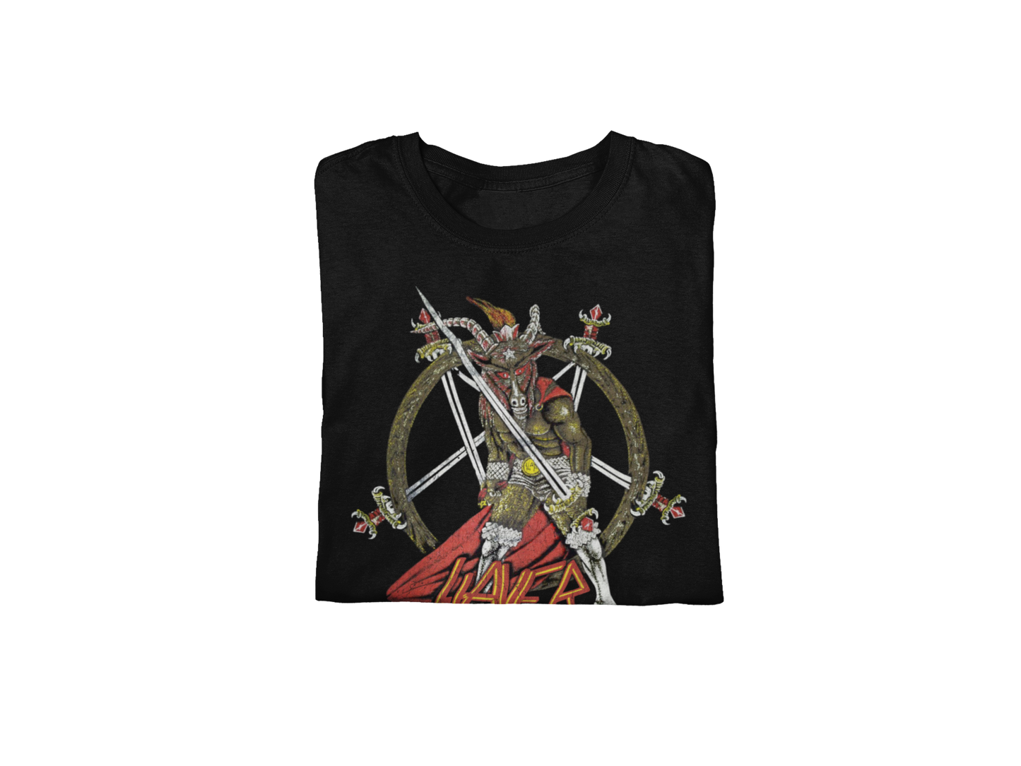 MERCHMOMENT Slayer - Show No Mercy Jumbo Print T-Shirt [Apparel]