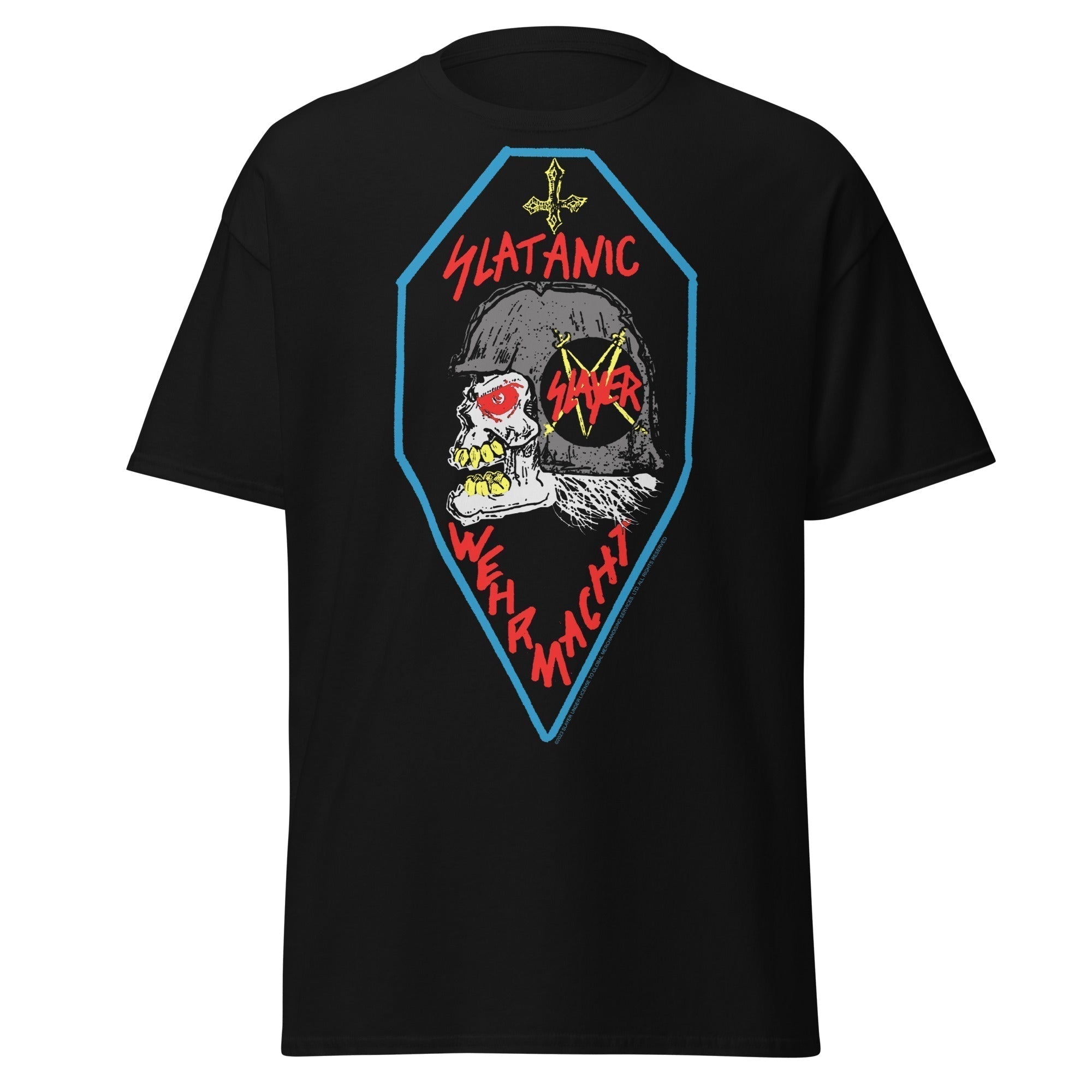 MERCHMOMENT Slayer - Slaytanic Jumbo Print T-Shirt [Apparel]