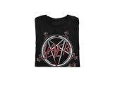 MERCHMOMENT Slayer Sword Logo Jumbo Print T-shirt [Apparel]