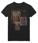 MERCHMOMENT Sleep Token Multi Hit Jumbo Print T-Shirt [Apparel]