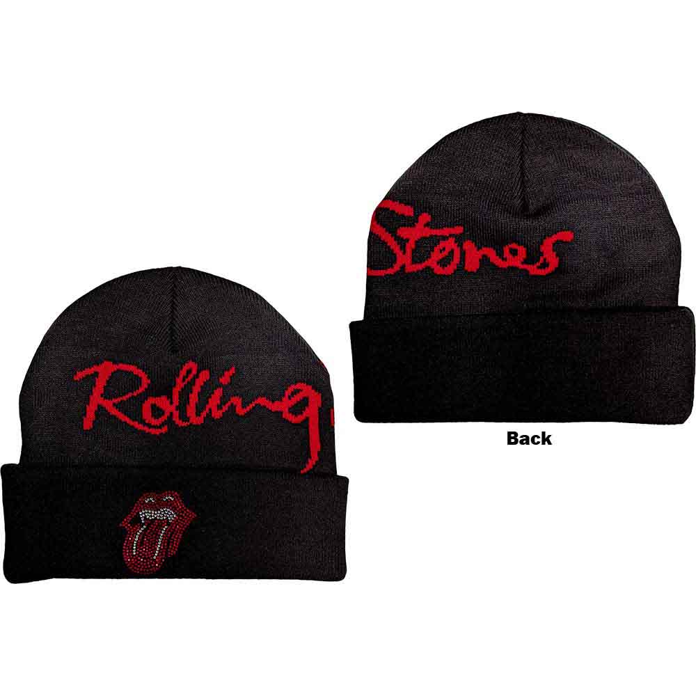 The Rolling Stones Embellished Classic Tongue [Hat]