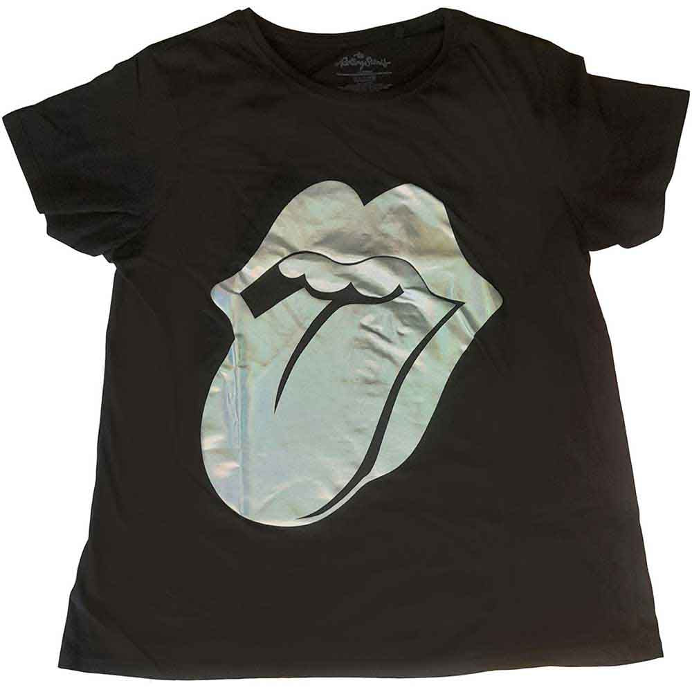 The Rolling Stones Foil Tongue [T-Shirt]